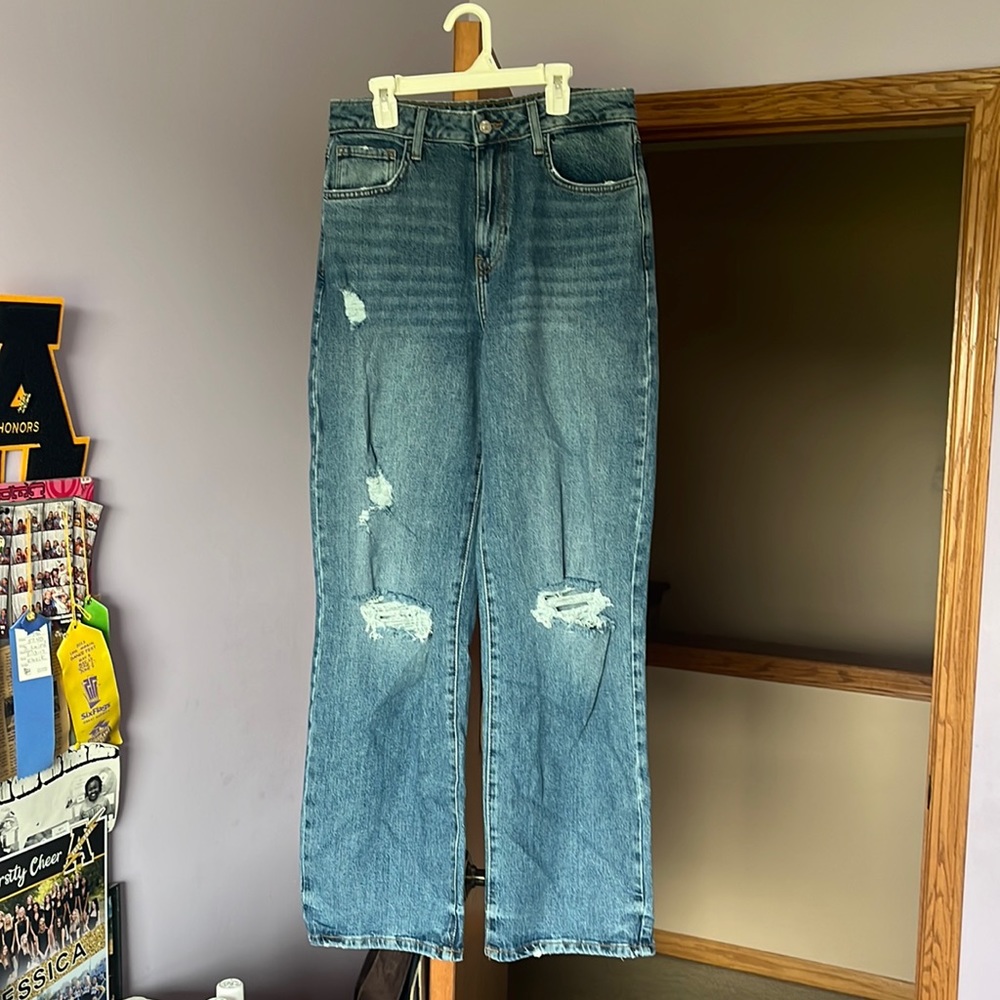 90s ripped jeans